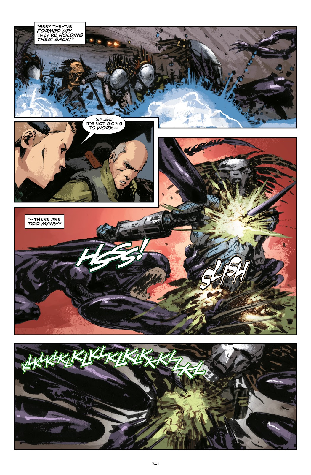 Aliens, Predator, Prometheus, AVP: Life and Death issue TPB (Part 2) - Page 109