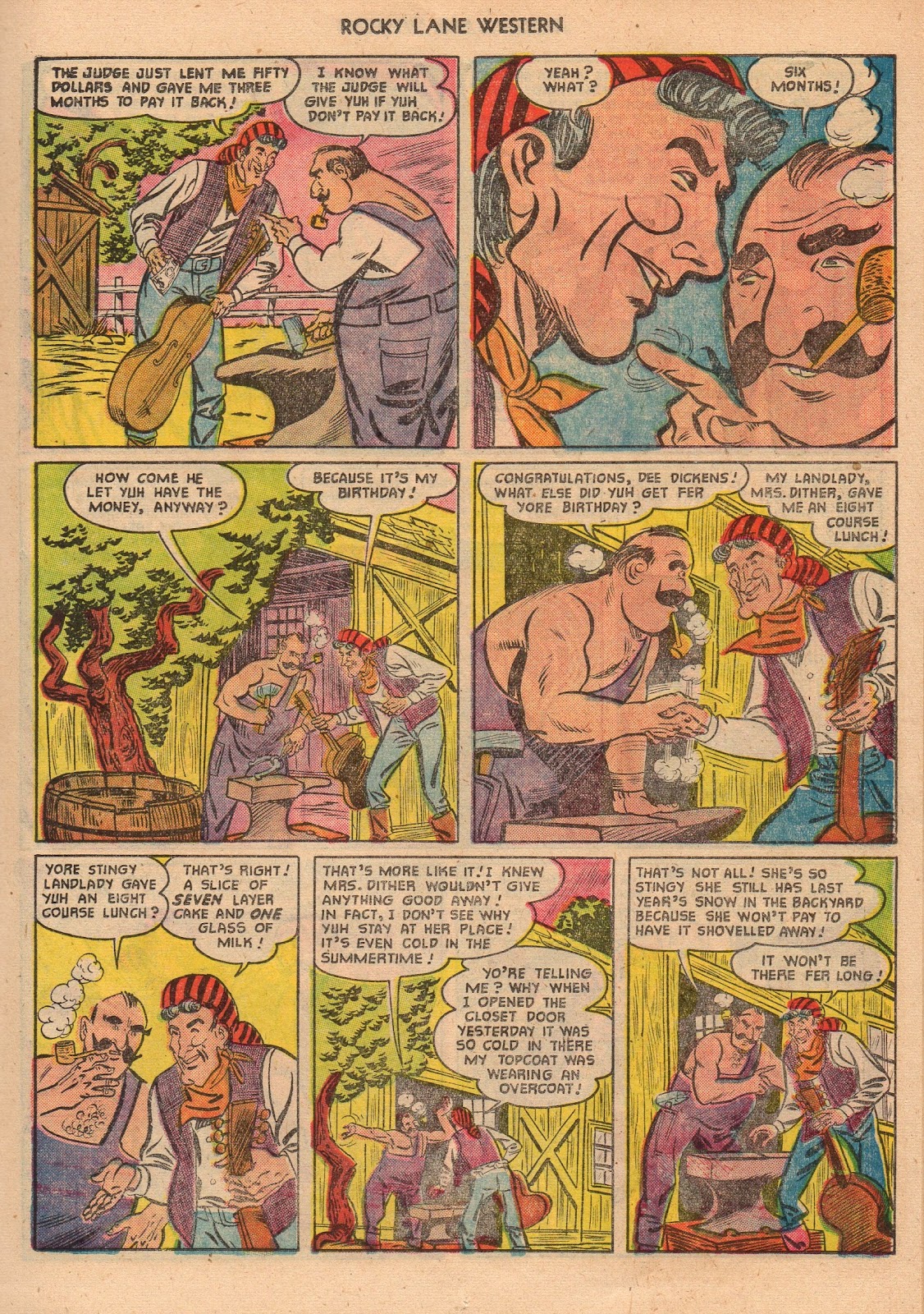 Rocky Lane Western (1954) issue 68 - Page 11