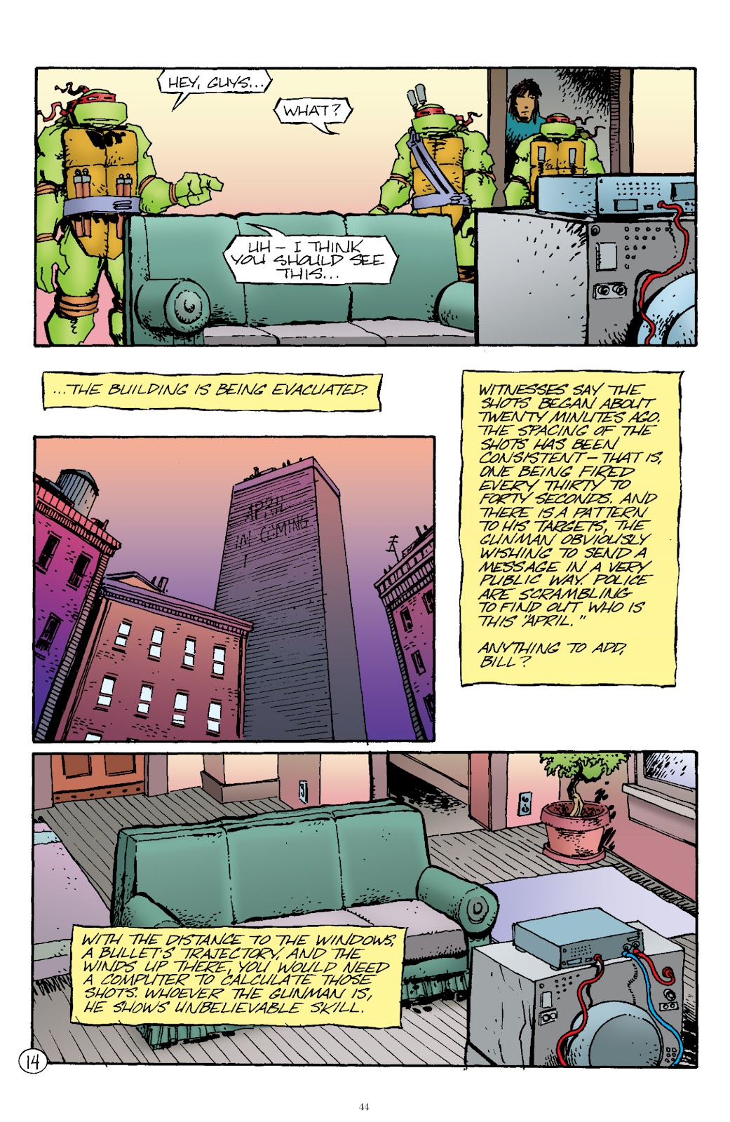 Teenage Mutant Ninja Turtles Classics issue Vol. 9 - Page 45