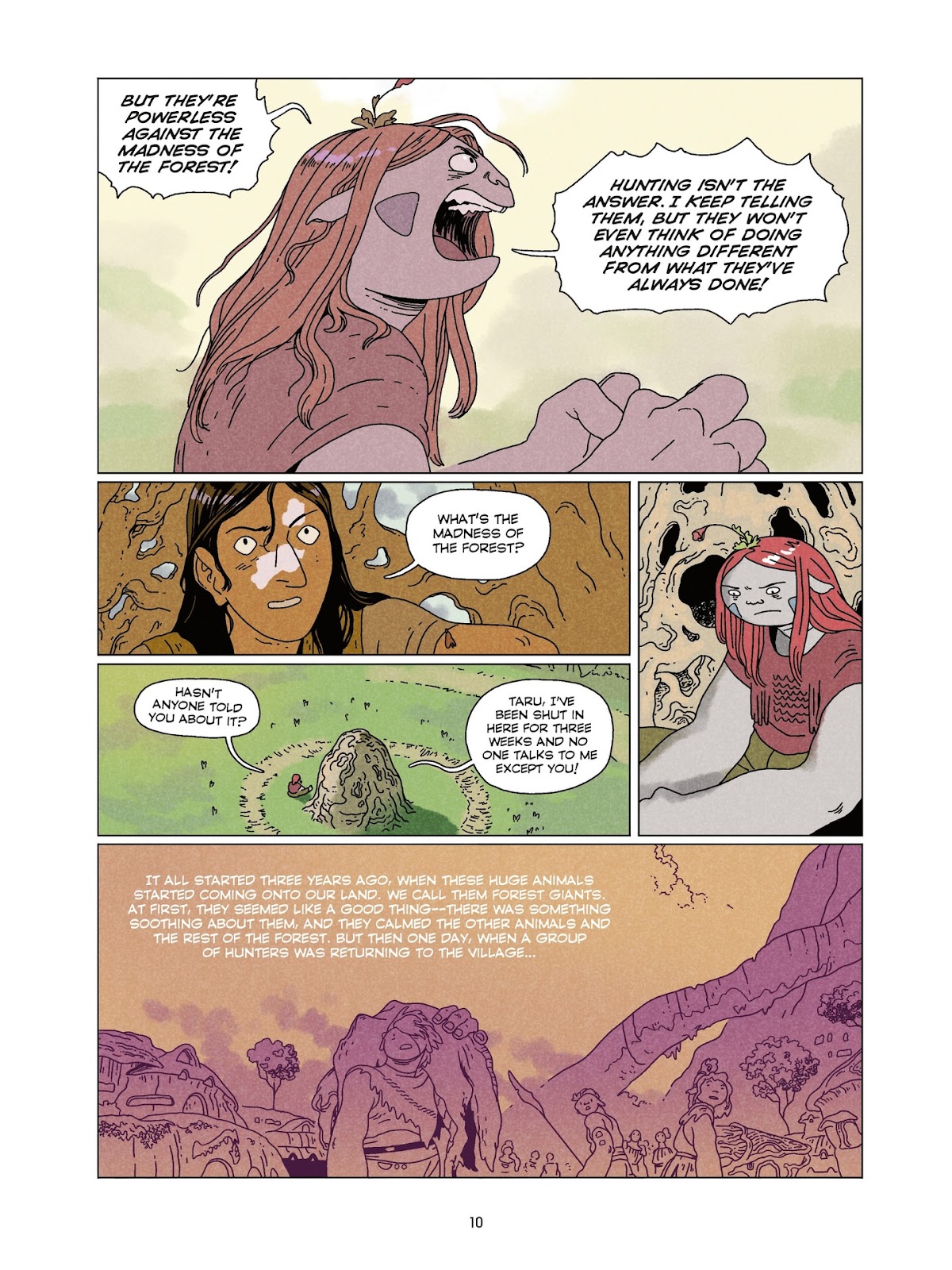 Hana and Taru: The Forest Giants issue TPB (Part 1) - Page 10