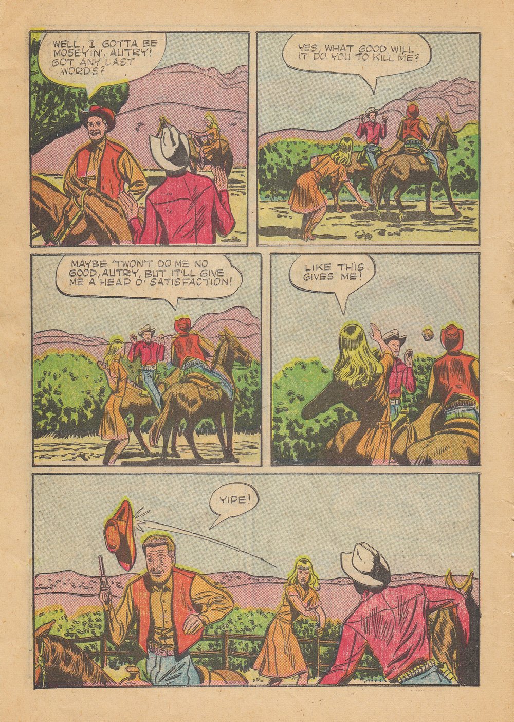 Gene Autry Comics (1946) issue 21 - Page 6