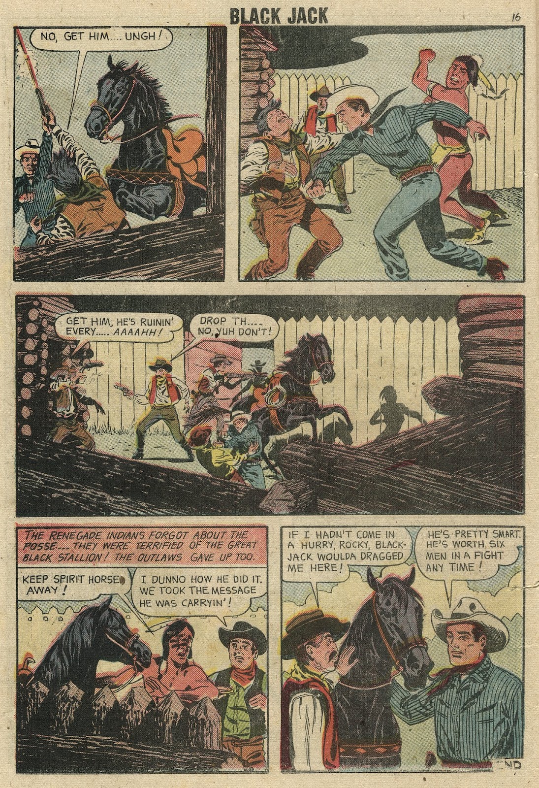 Rocky Lane's Black Jack issue 23 - Page 18