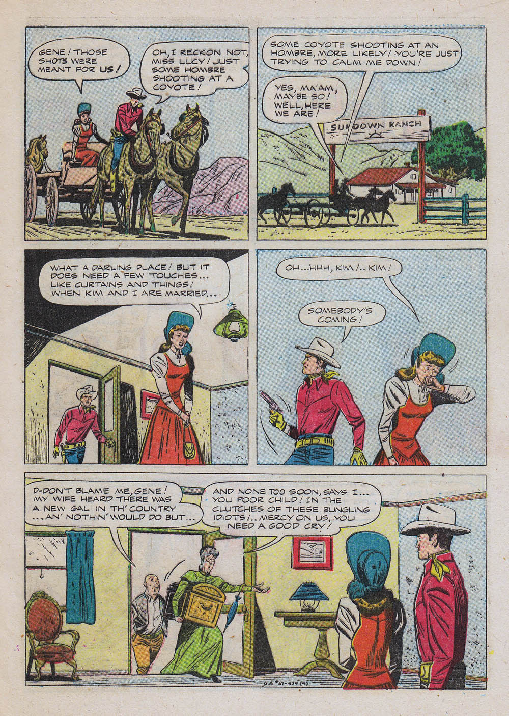 Gene Autry Comics (1946) issue 67 - Page 11