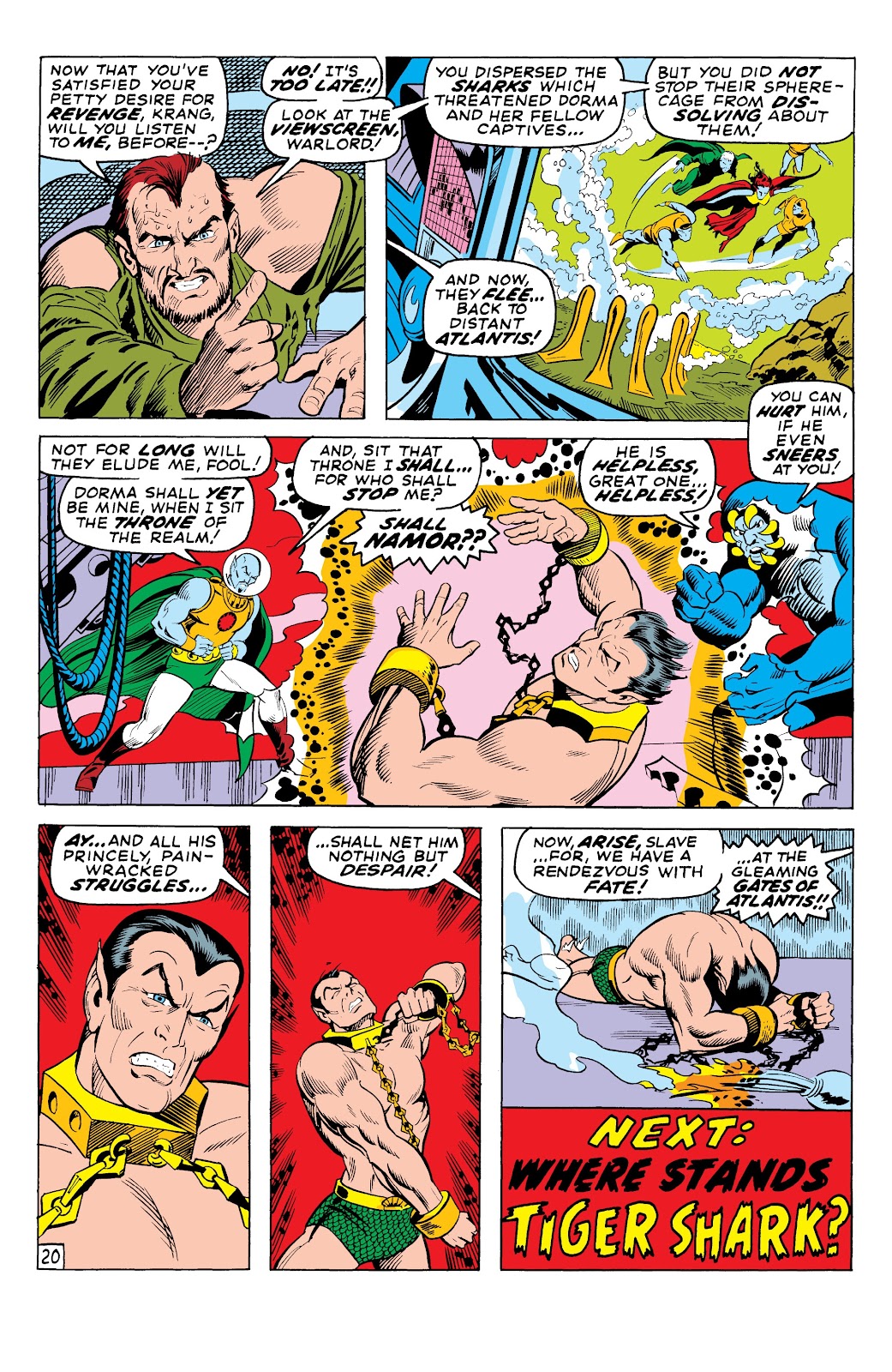 Namor, The Sub-Mariner Epic Collection: Enter The Sub-Mariner issue Who Strikes For Atlantis (Part 2) - Page 189