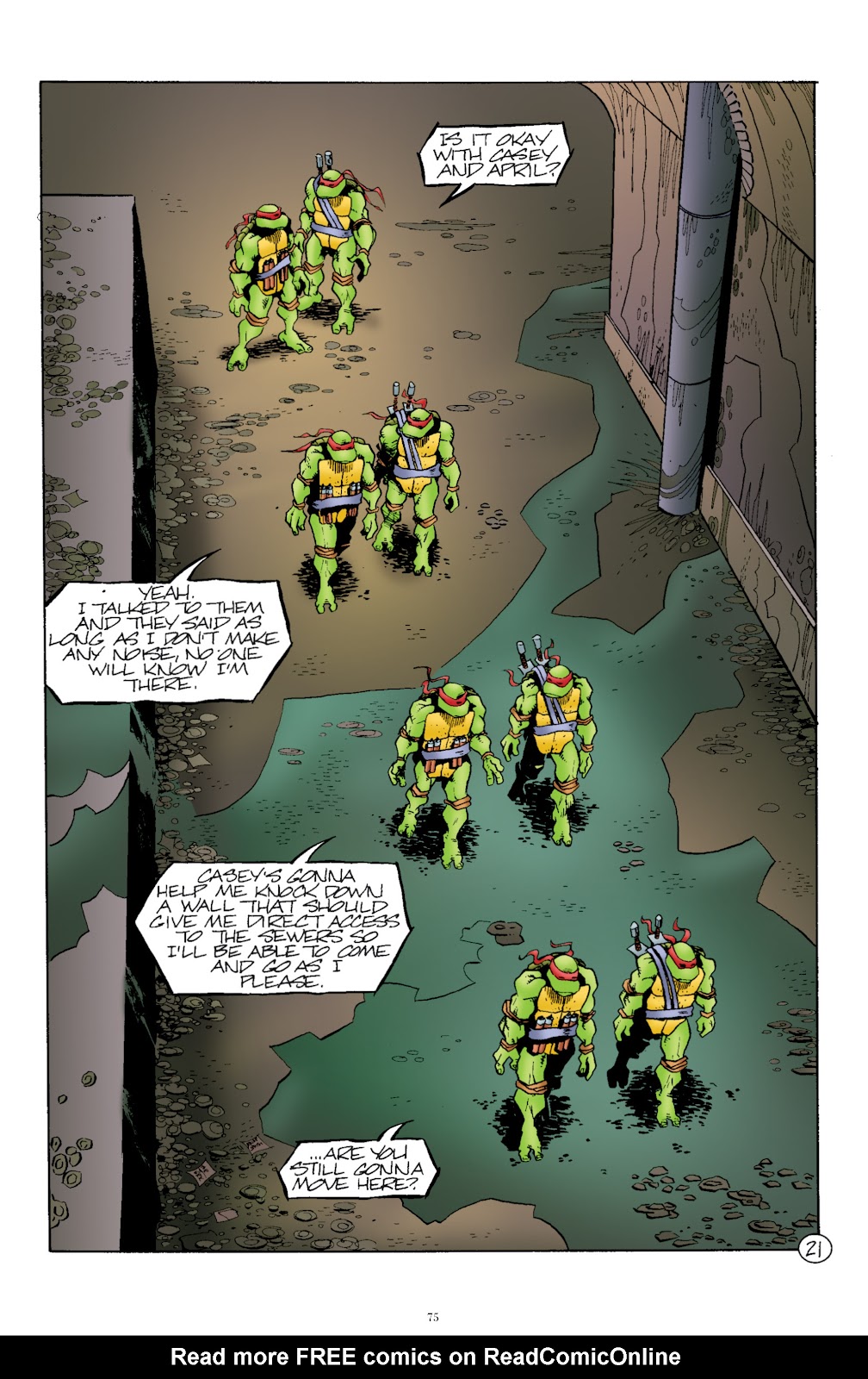 Teenage Mutant Ninja Turtles Classics issue Vol. 8 - Page 74