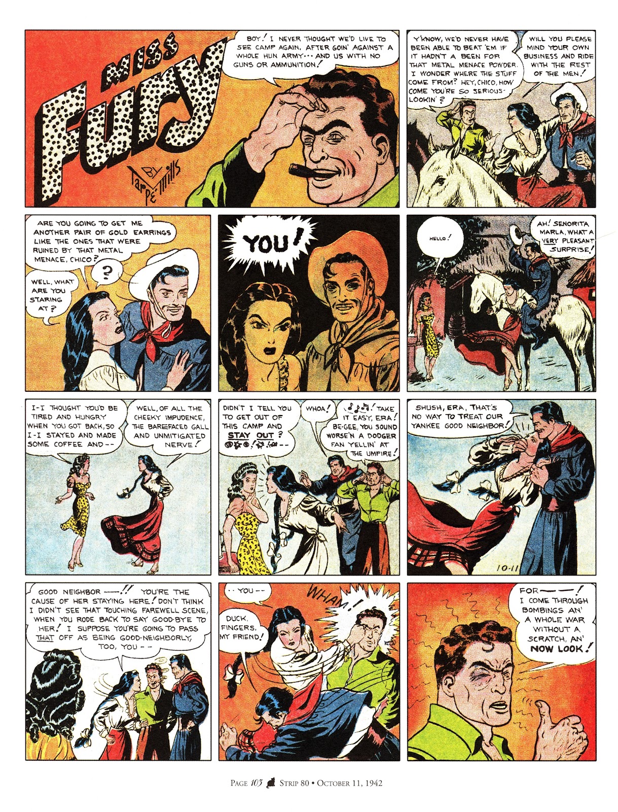 Miss Fury: Sensational Sundays 1941-1944 issue TPB - Page 111