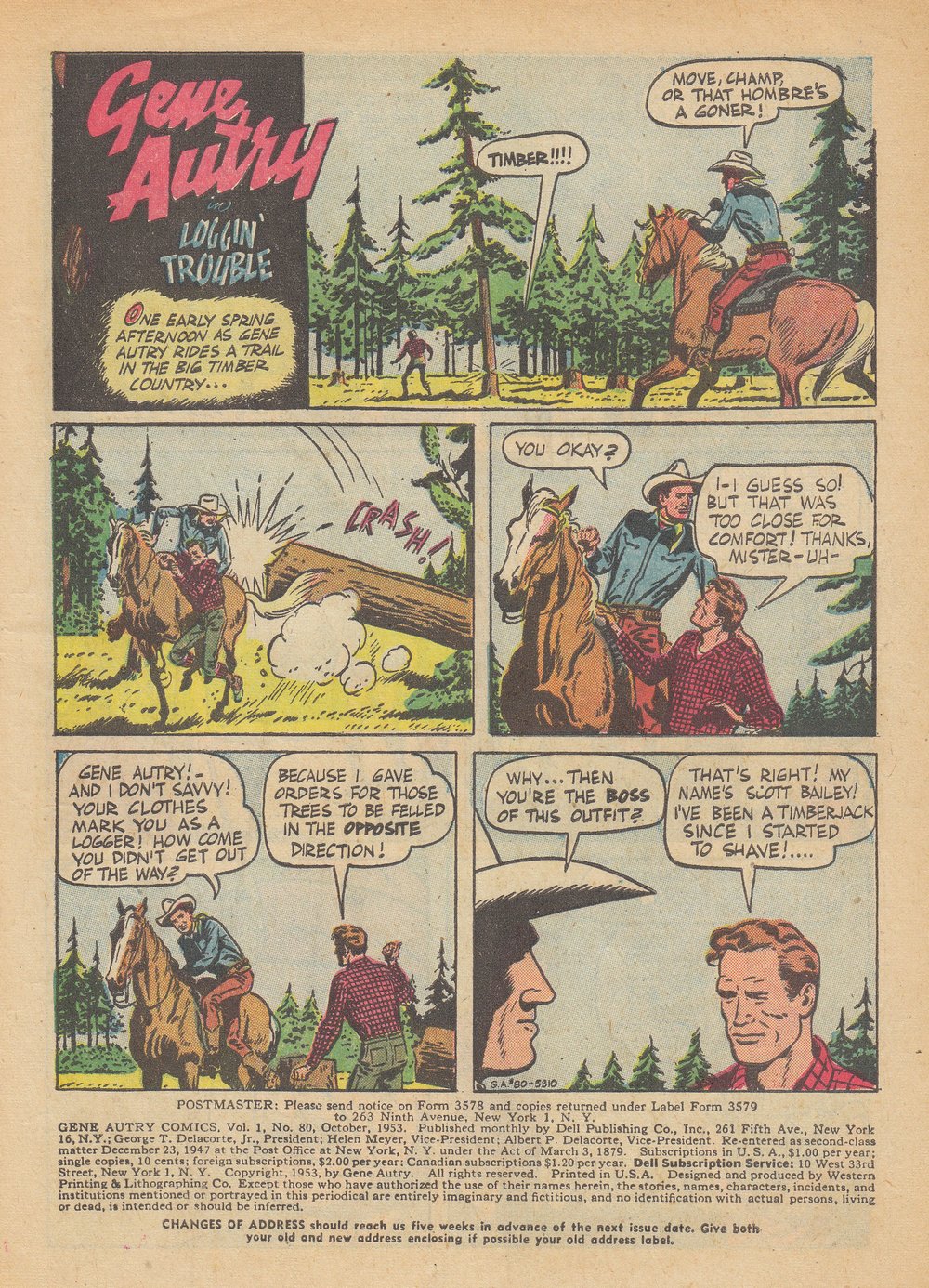 Gene Autry Comics (1946) issue 80 - Page 3