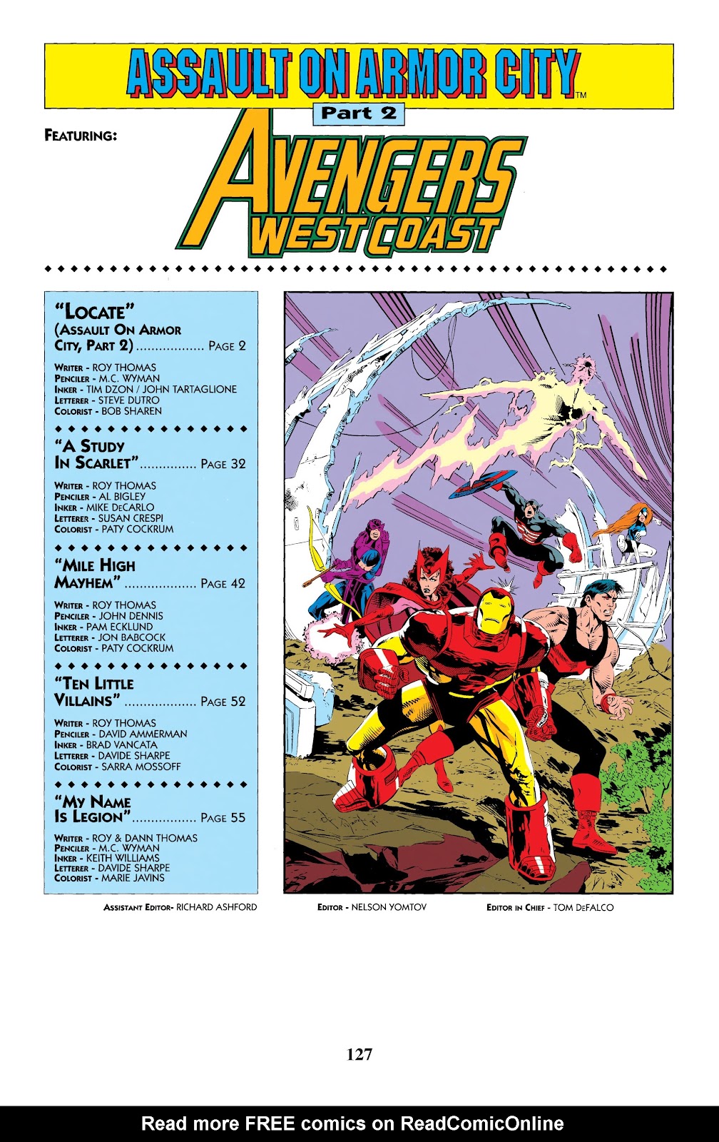 Avengers West Coast Epic Collection: How The West Was Won issue Ultron Unbound (Part 1) - Page 123
