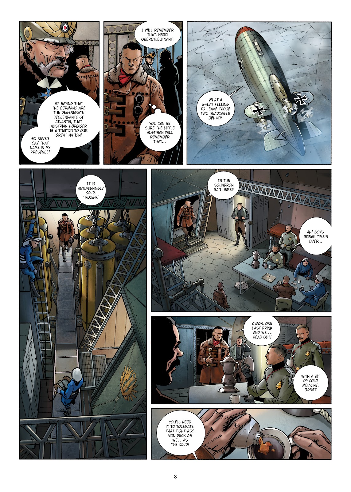 Wunderwaffen Presents: Zeppelin's War issue 1 - Page 8