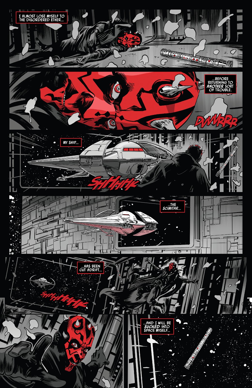 Star Wars: Darth Maul - Black, White & Red issue 1 - Page 10