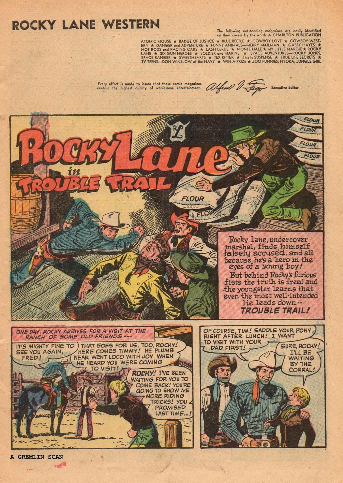 Rocky Lane Western (1954) issue 69 - Page 3
