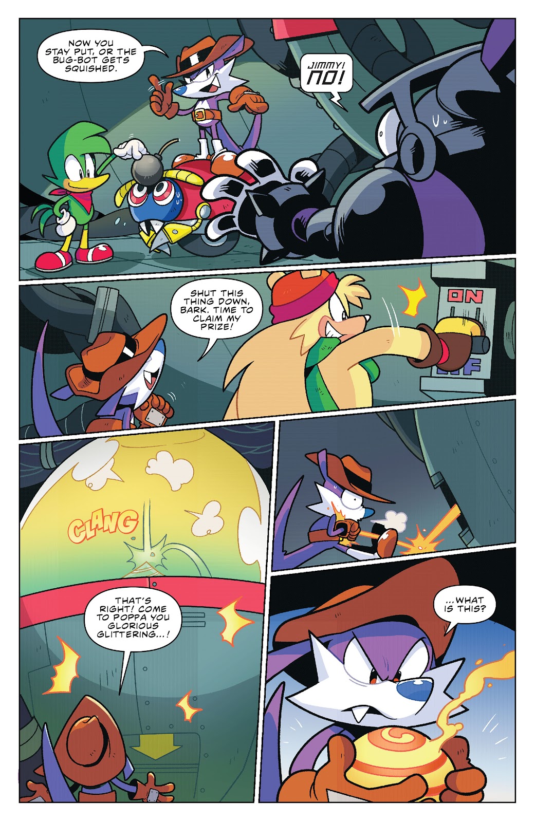 Sonic the Hedgehog: Fang the Hunter issue 3 - Page 18