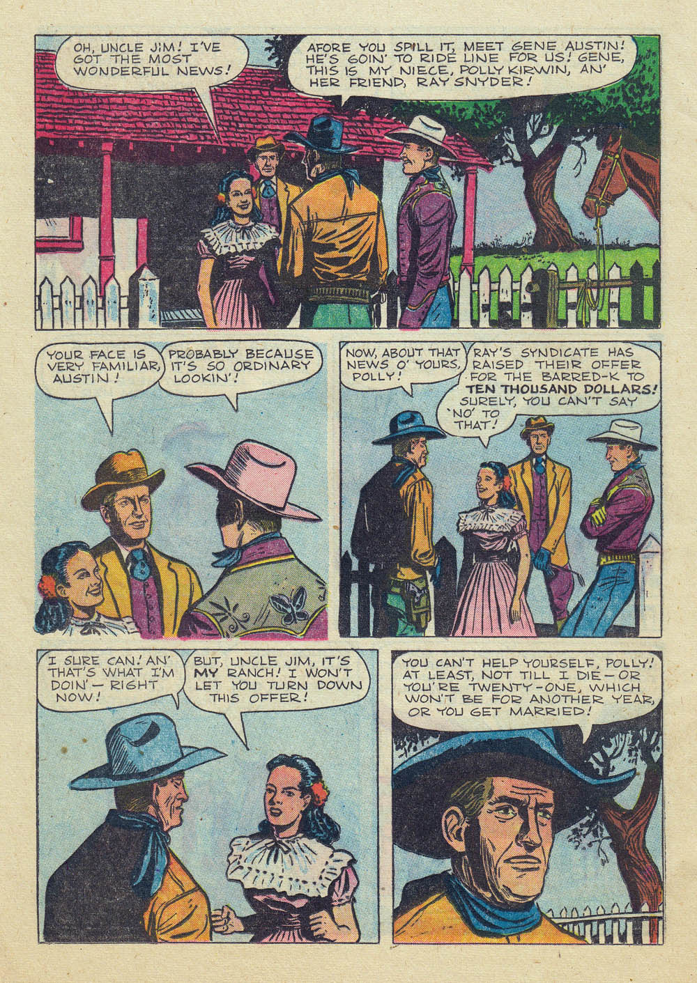 Gene Autry Comics (1946) issue 39 - Page 8