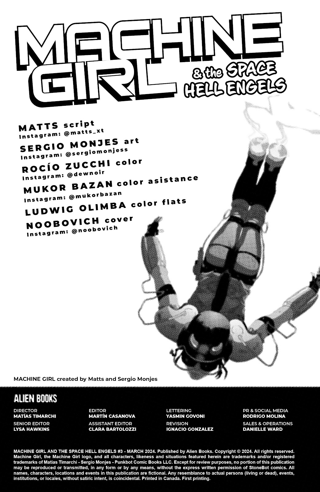 Machine Girl & the Space Hell Engels issue 3 - Page 2