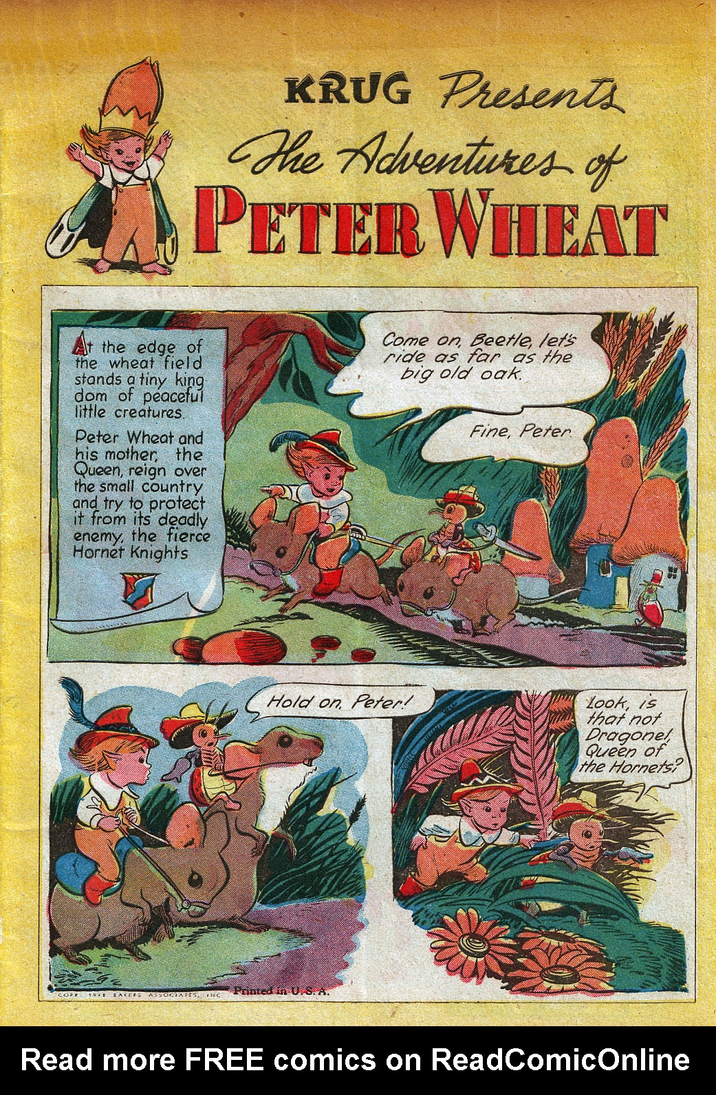 Adventures of Peter Wheat issue 1 - Page 1