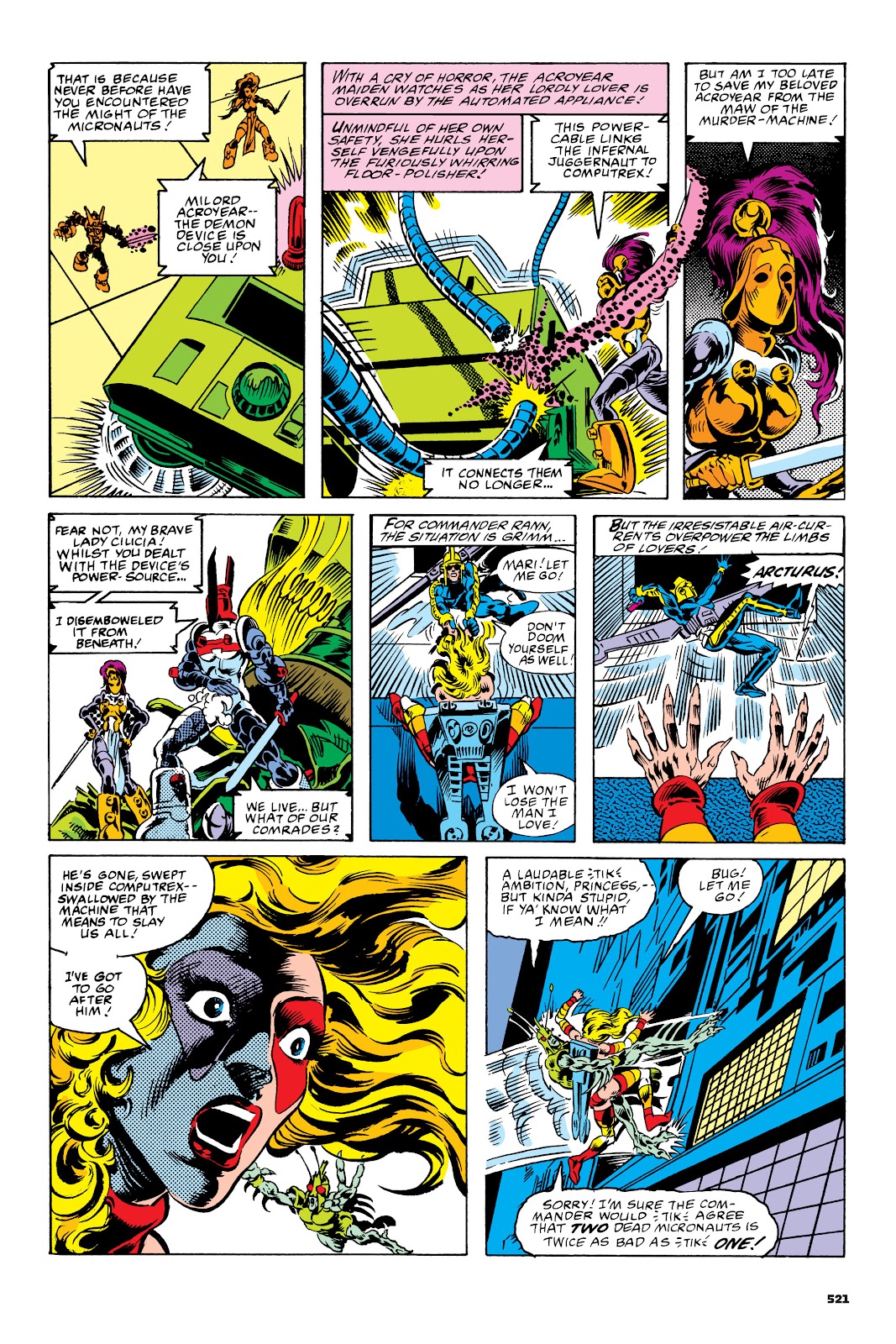 Micronauts: The Original Marvel Years Omnibus issue TPB (Part 3) - Page 33