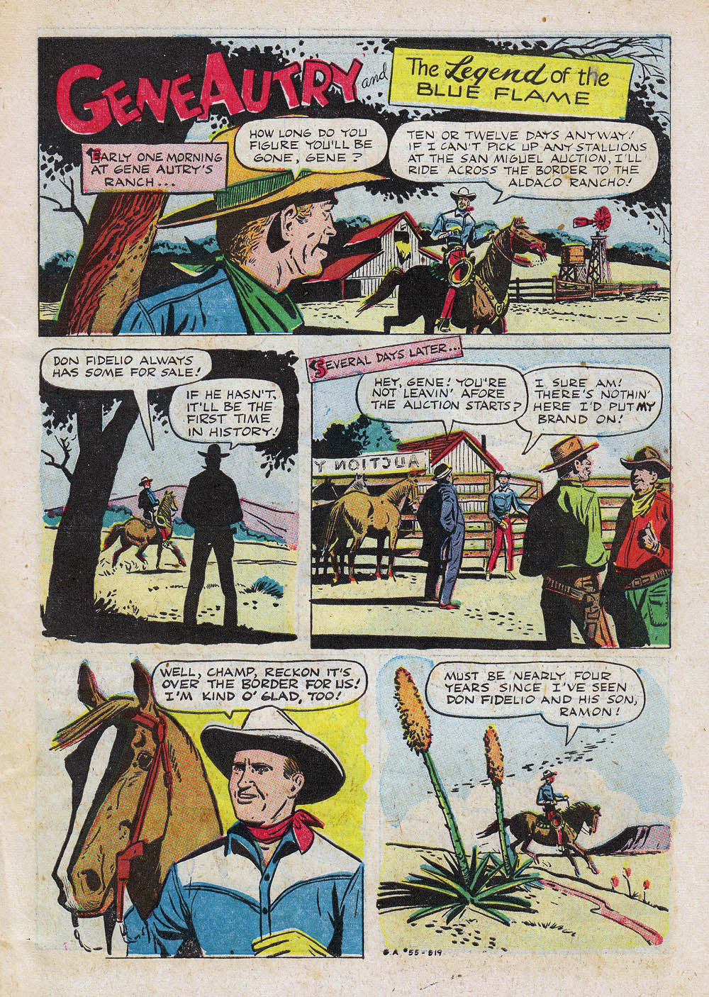Gene Autry Comics (1946) issue 55 - Page 3