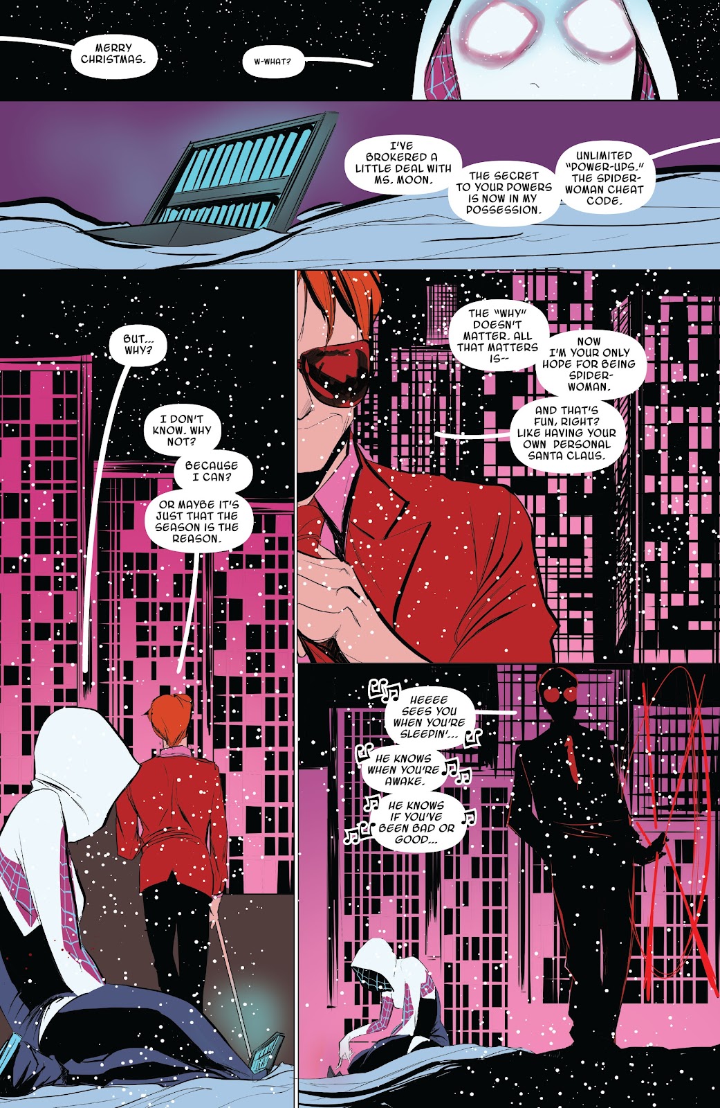 Spider-Gwen: Ghost-Spider Modern Era Epic Collection: Edge of Spider-Verse issue Weapon of Choice (Part 1) - Page 212