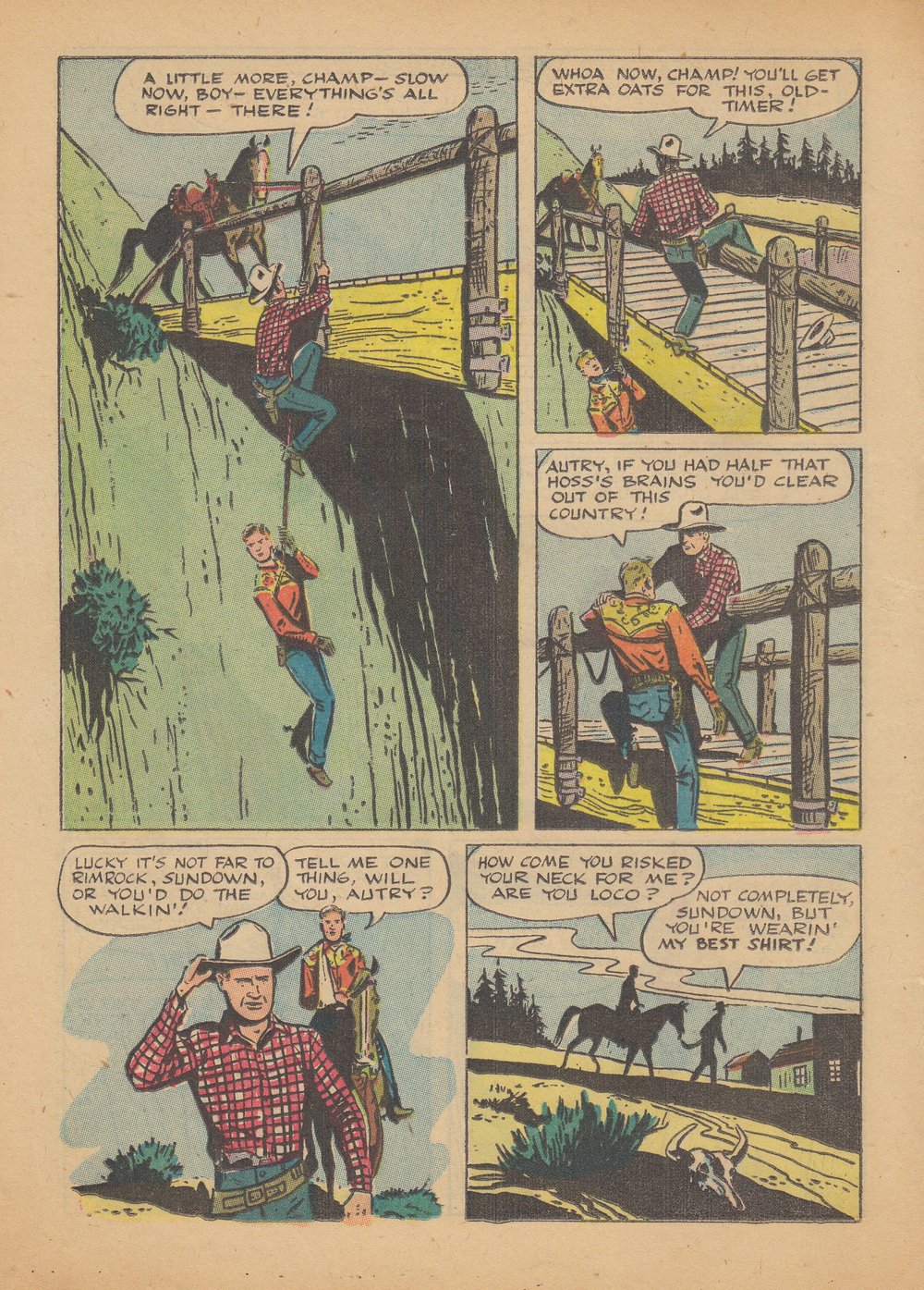 Gene Autry Comics (1946) issue 60 - Page 16