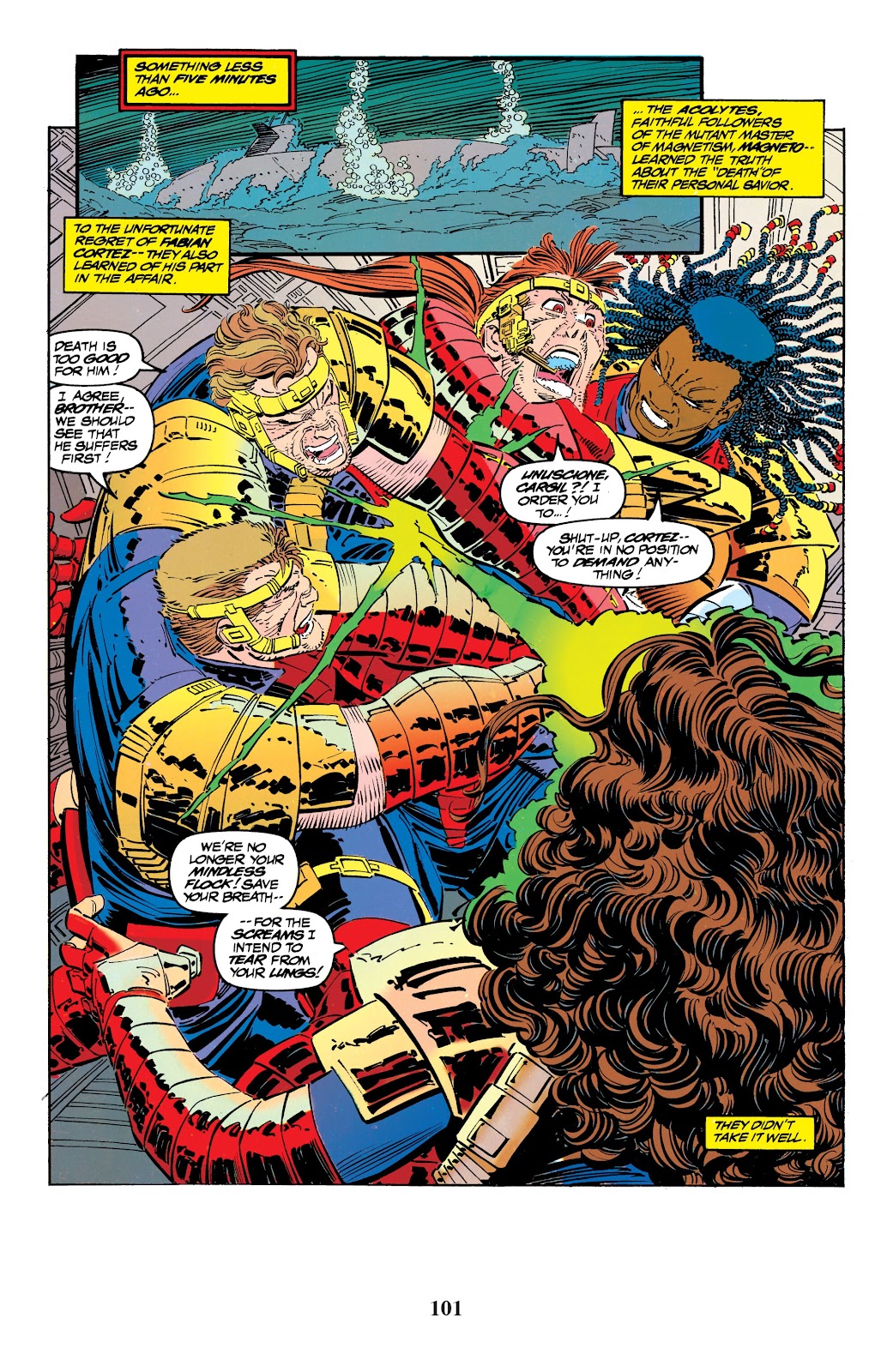 X-Men Epic Collection: Second Genesis issue Fatal Attractions (Part 1) - Page 93