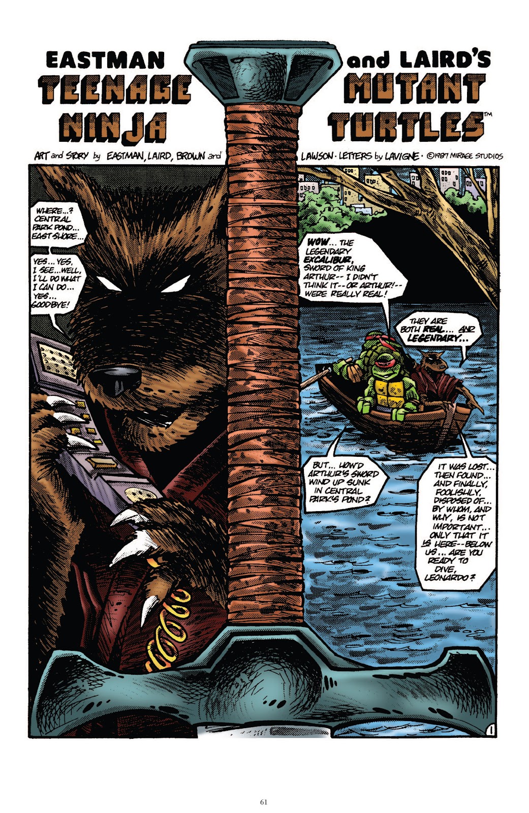 Teenage Mutant Ninja Turtles Classics issue Vol. 1 - Page 61