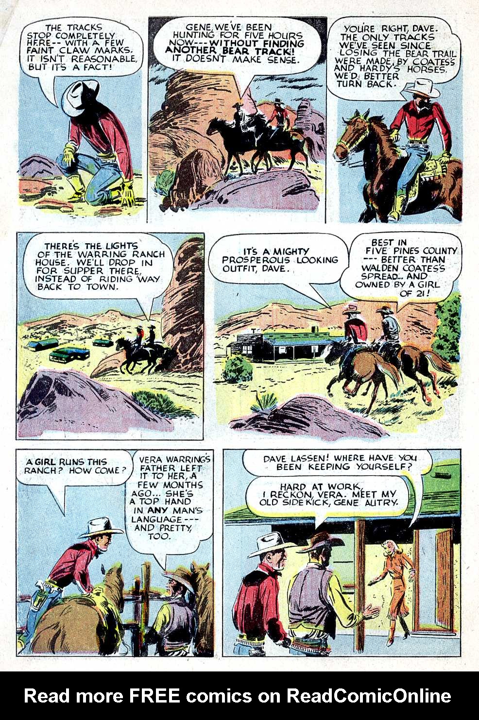 Gene Autry Comics (1946) issue 22 - Page 6