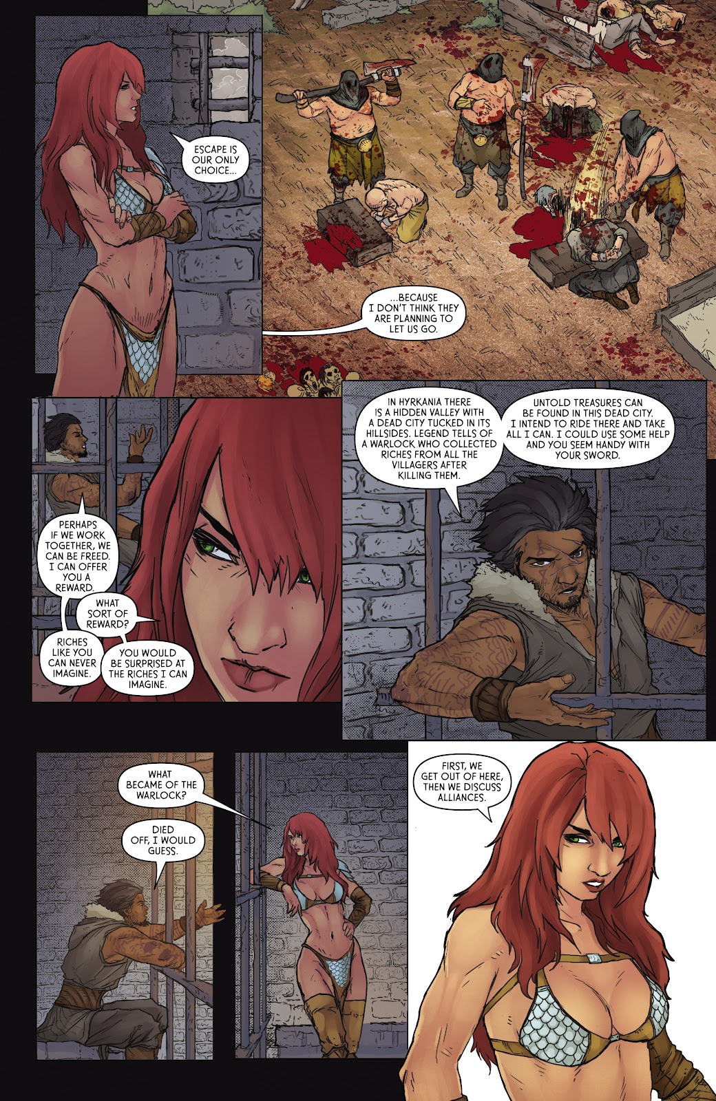 Red Sonja: Empire of the Damned issue 1 - Page 17