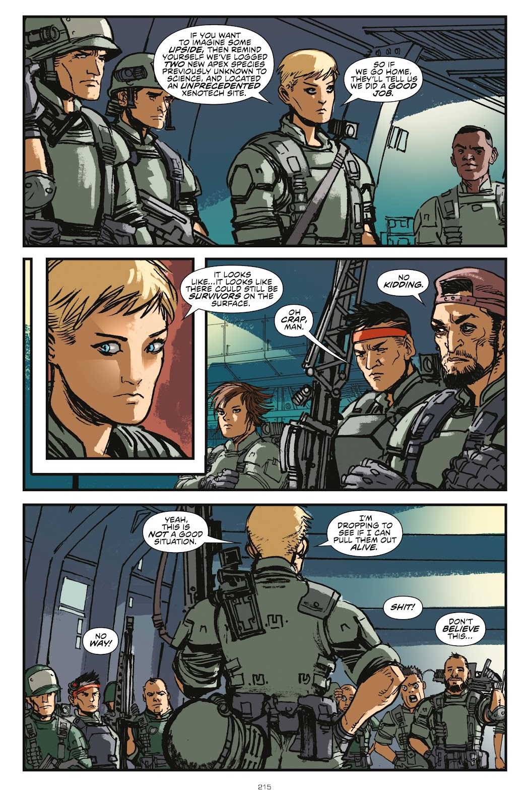 Aliens, Predator, Prometheus, AVP: Life and Death issue TPB (Part 1) - Page 213