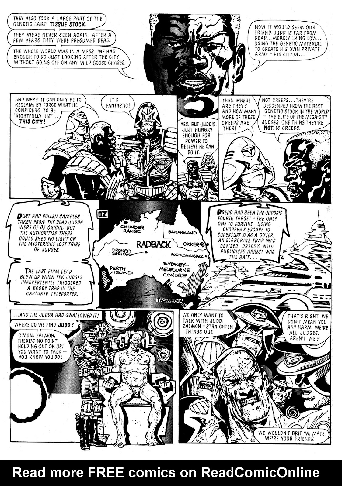 Judge Dredd: The Complete Judge Dredd in Oz issue TPB - Page 100