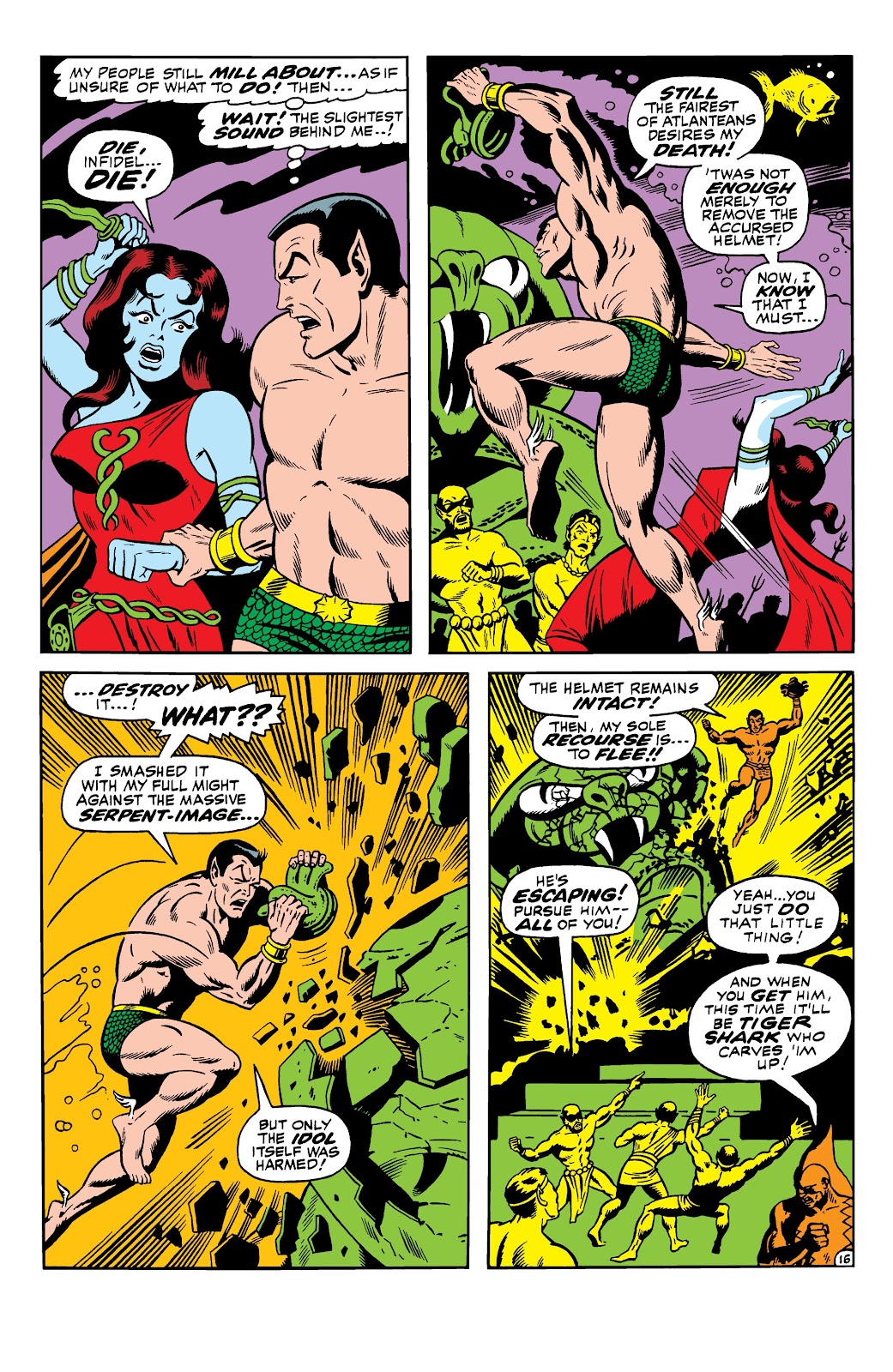 Namor, The Sub-Mariner Epic Collection: Enter The Sub-Mariner issue Who Strikes For Atlantis (Part 1) - Page 126
