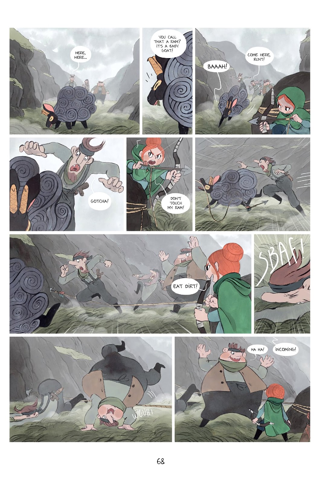 Shepherdess Warriors issue TPB - Page 69