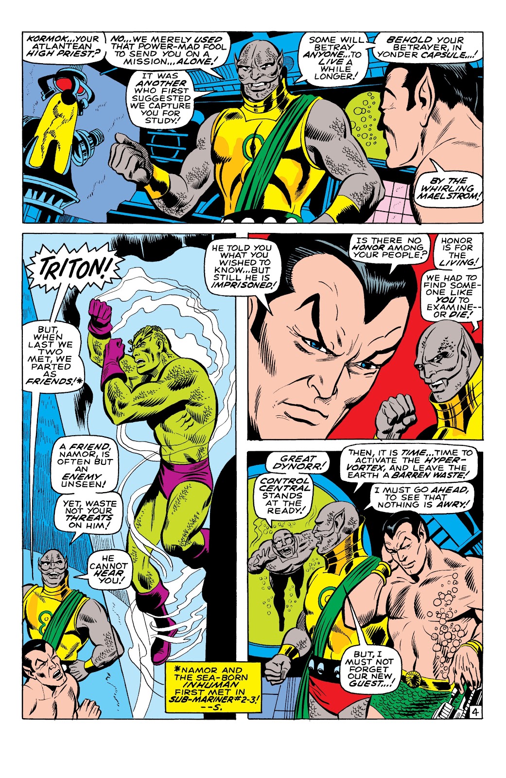 Namor, The Sub-Mariner Epic Collection: Enter The Sub-Mariner issue Who Strikes For Atlantis (Part 2) - Page 68