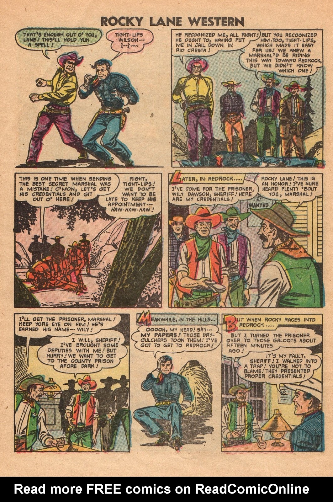 Rocky Lane Western (1954) issue 69 - Page 28