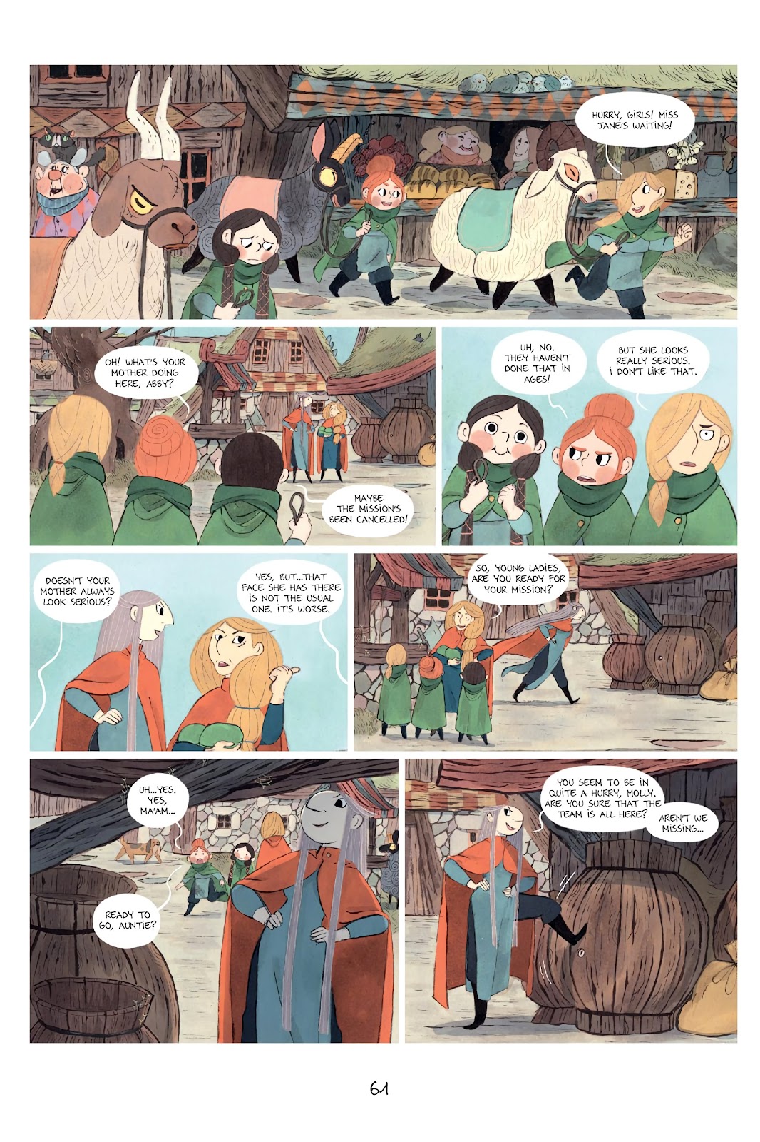 Shepherdess Warriors issue TPB - Page 62