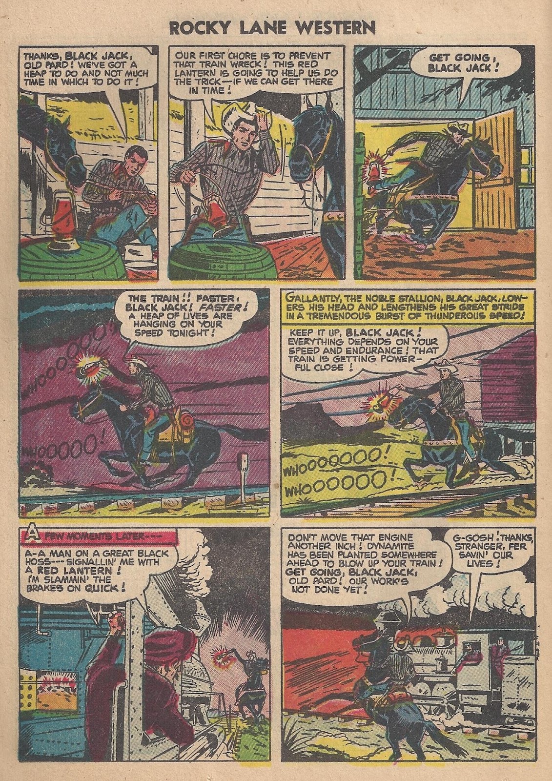 Rocky Lane Western (1954) issue 63 - Page 24