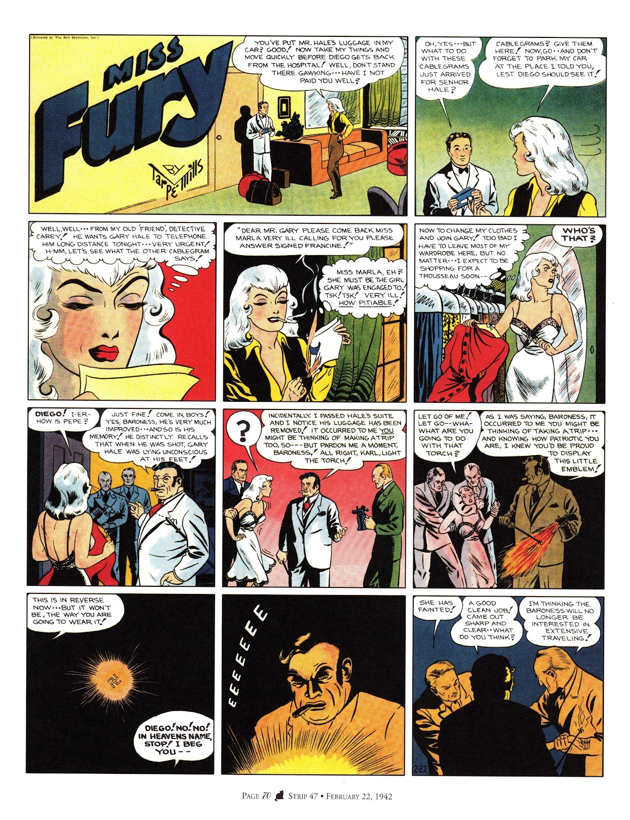 Miss Fury: Sensational Sundays 1941-1944 issue TPB - Page 78