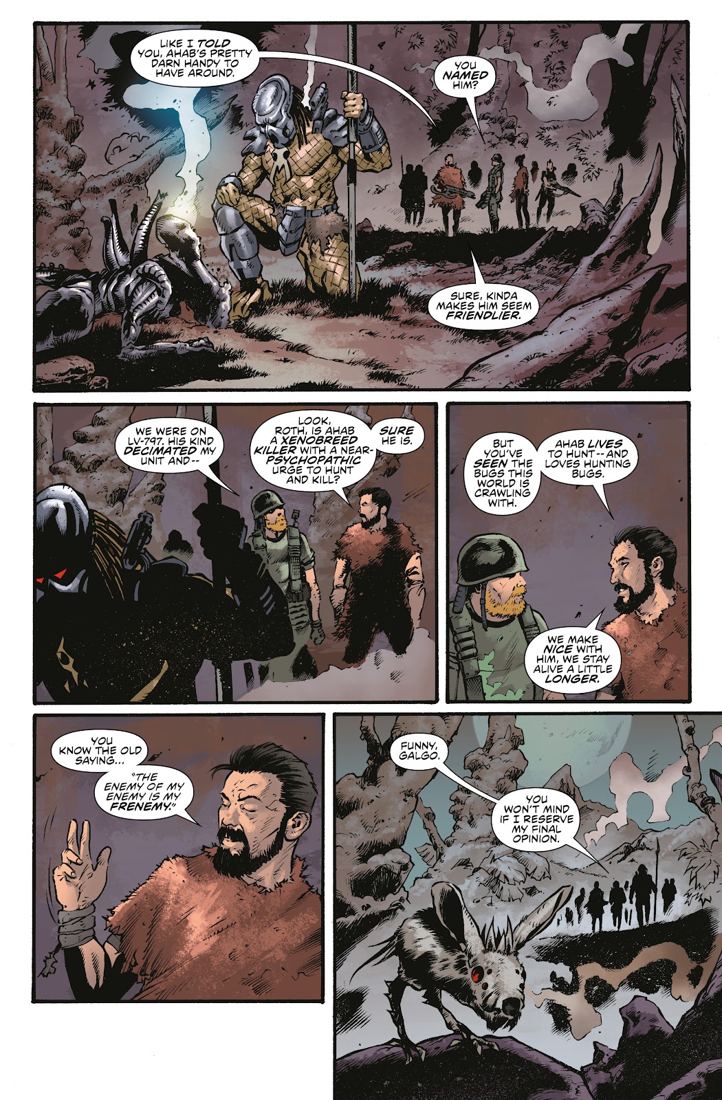 Aliens, Predator, Prometheus, AVP: Life and Death issue TPB (Part 1) - Page 143