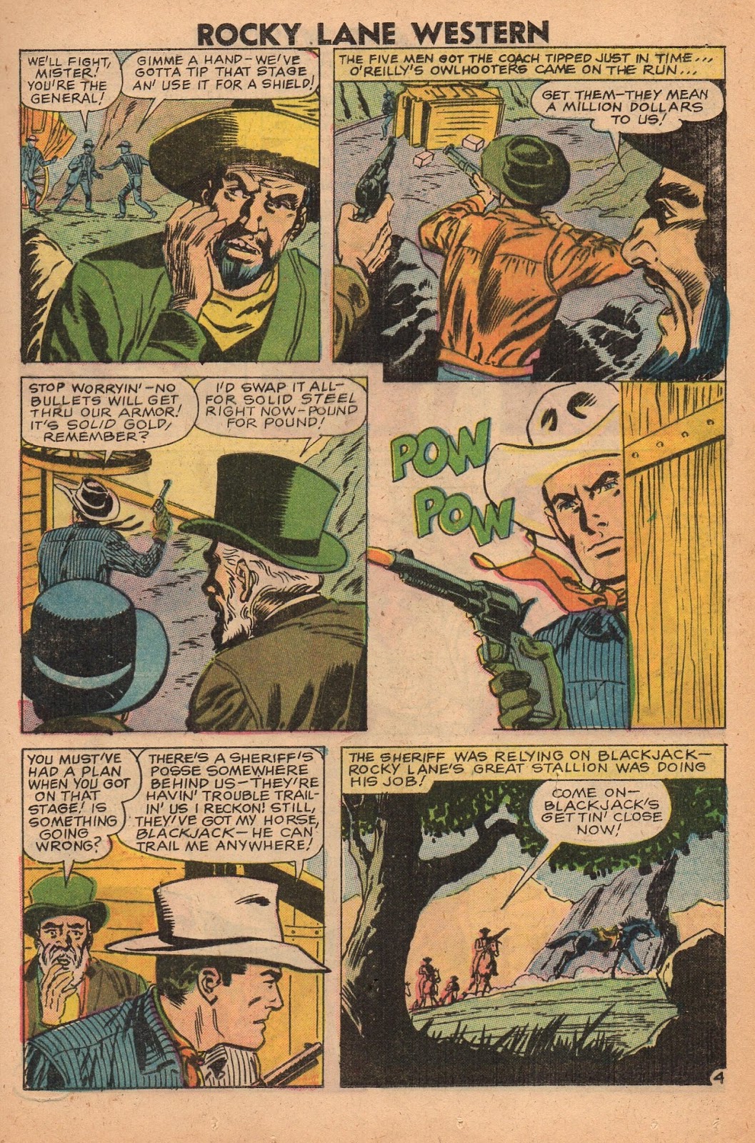 Rocky Lane Western (1954) issue 83 - Page 13