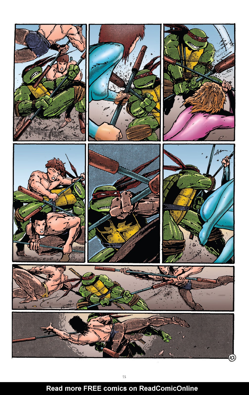 Teenage Mutant Ninja Turtles Classics issue Vol. 1 - Page 75
