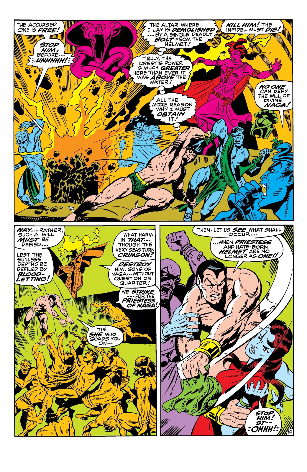 Namor, The Sub-Mariner Epic Collection: Enter The Sub-Mariner issue Who Strikes For Atlantis (Part 1) - Page 124