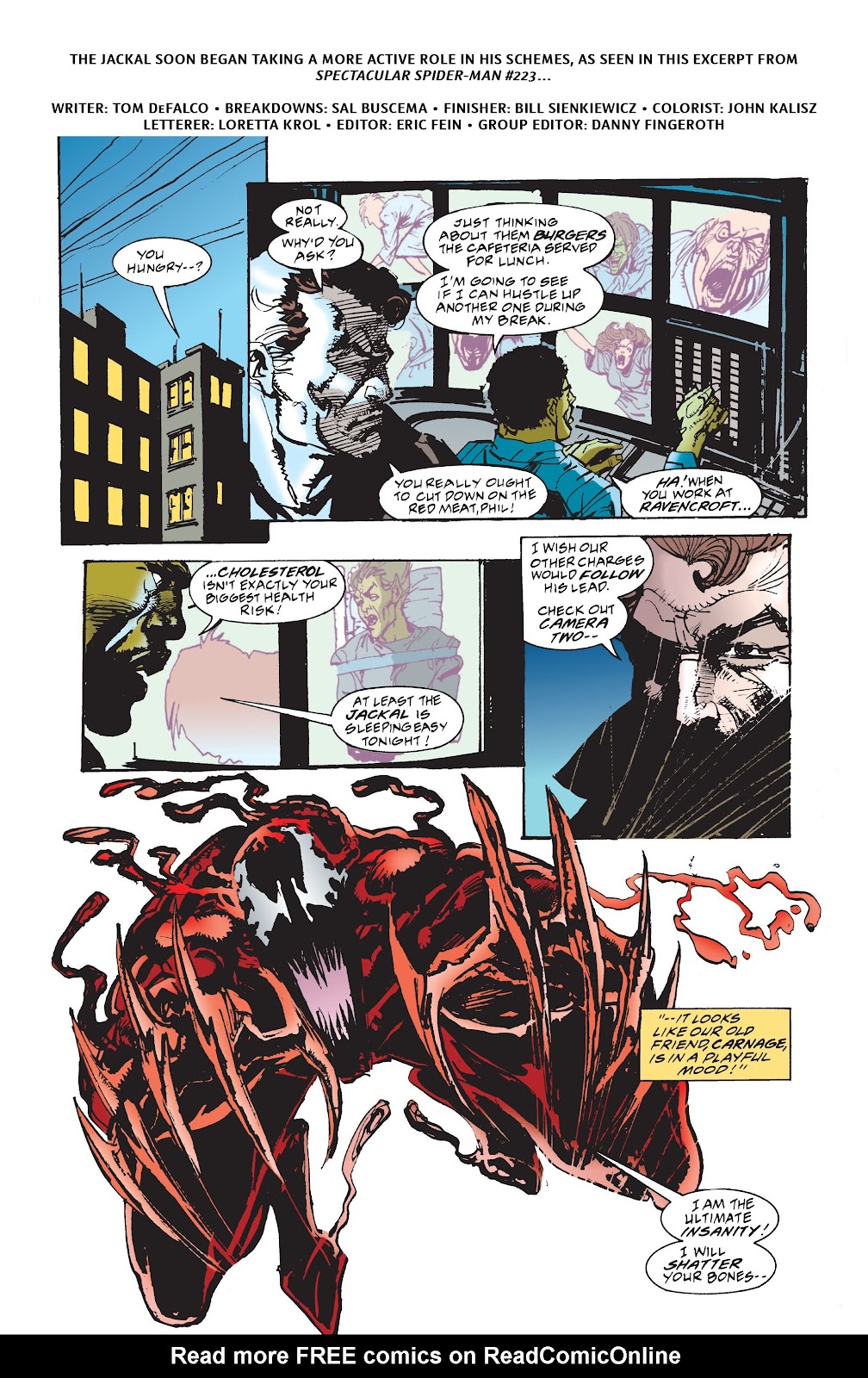 Carnage Epic Collection: Born in Blood issue Web of Carnage (Part 1) - Page 19