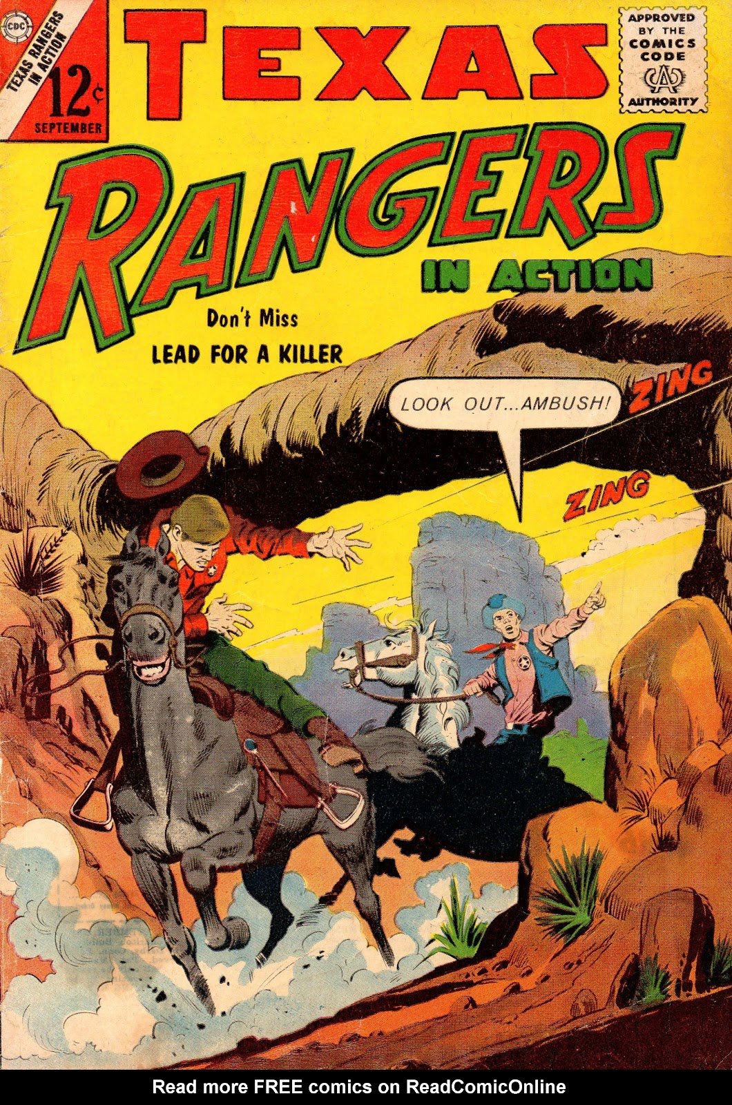 Texas Rangers in Action issue 41 - Page 1