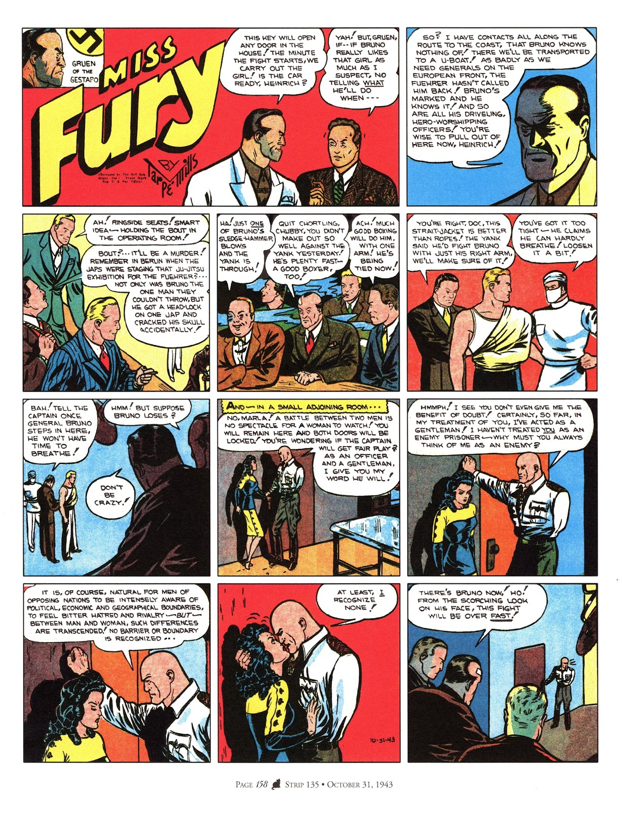 Miss Fury: Sensational Sundays 1941-1944 issue TPB - Page 166