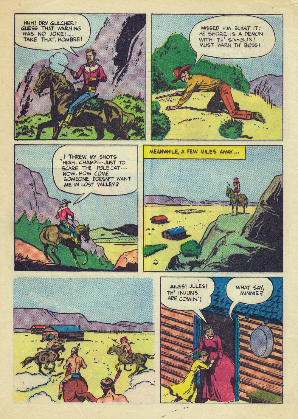 Gene Autry Comics (1946) issue 41 - Page 4