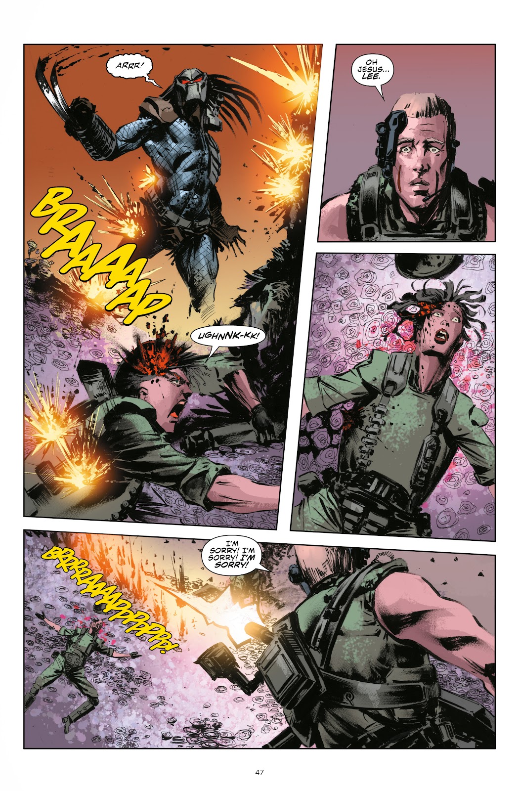 Aliens, Predator, Prometheus, AVP: Life and Death issue TPB (Part 1) - Page 48