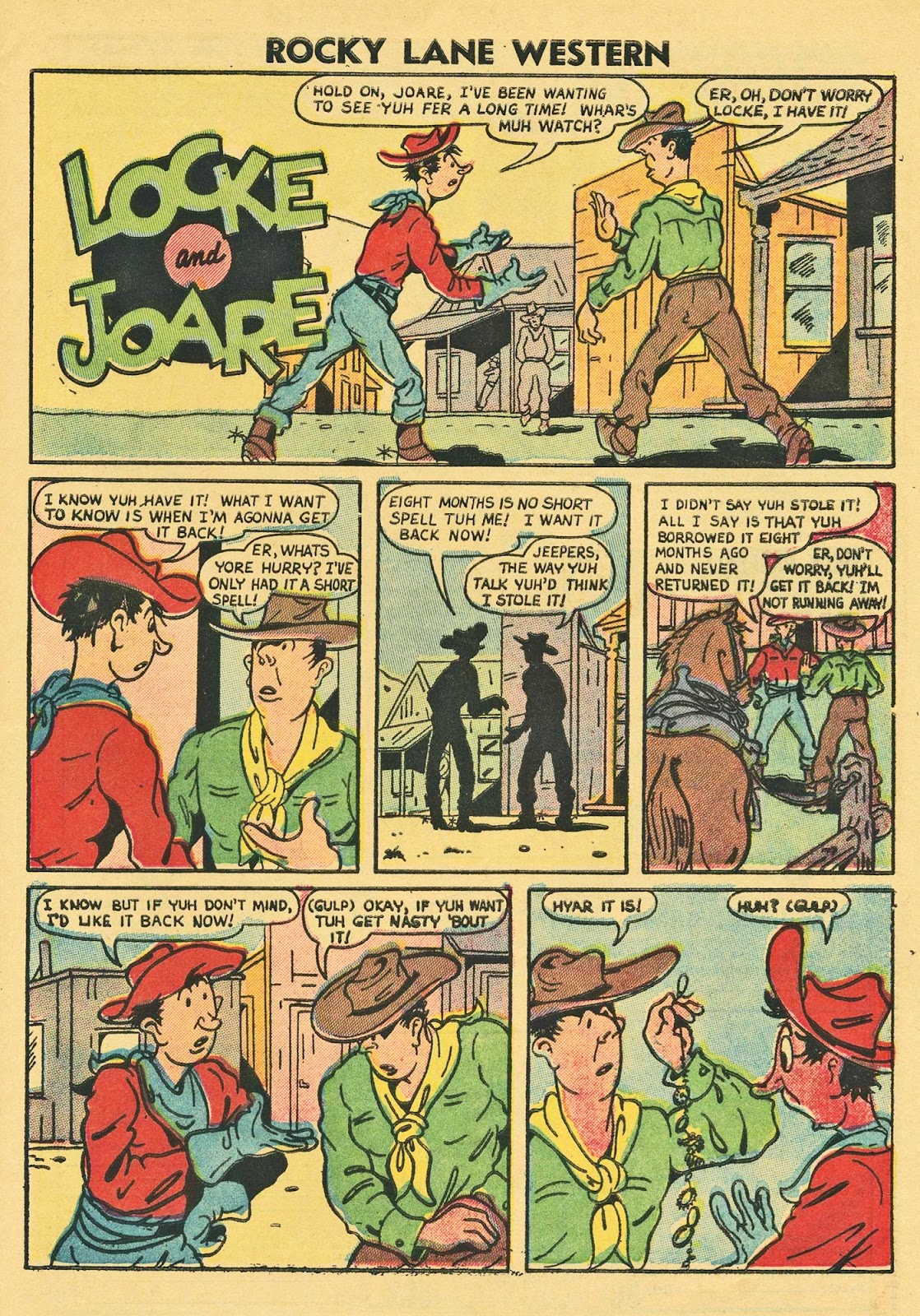 Rocky Lane Western (1954) issue 73 - Page 33