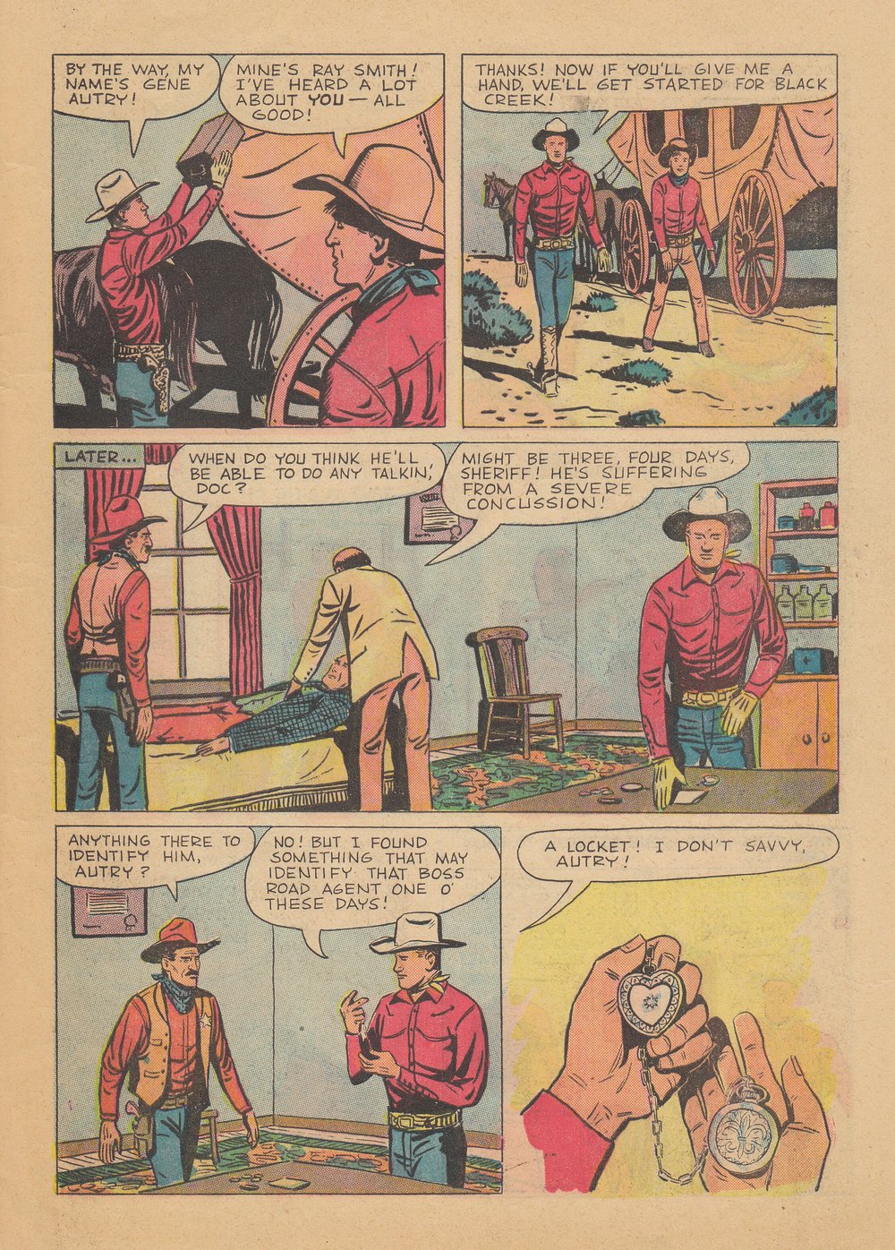 Gene Autry Comics (1946) issue 28 - Page 9
