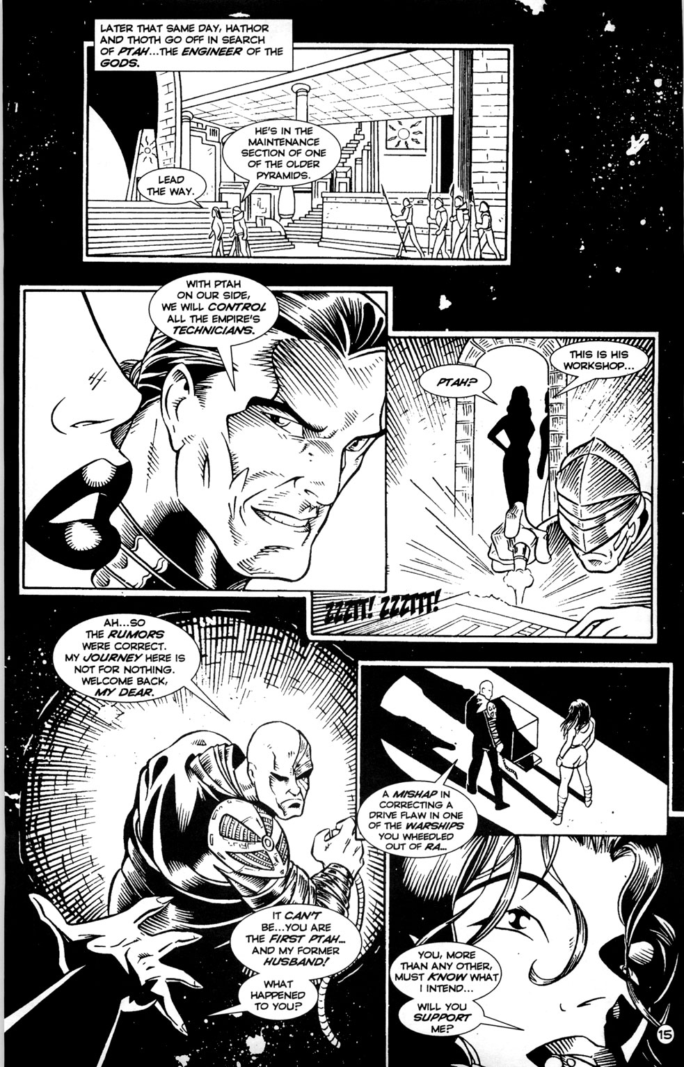 Stargate Rebellion issue 1 - Page 18
