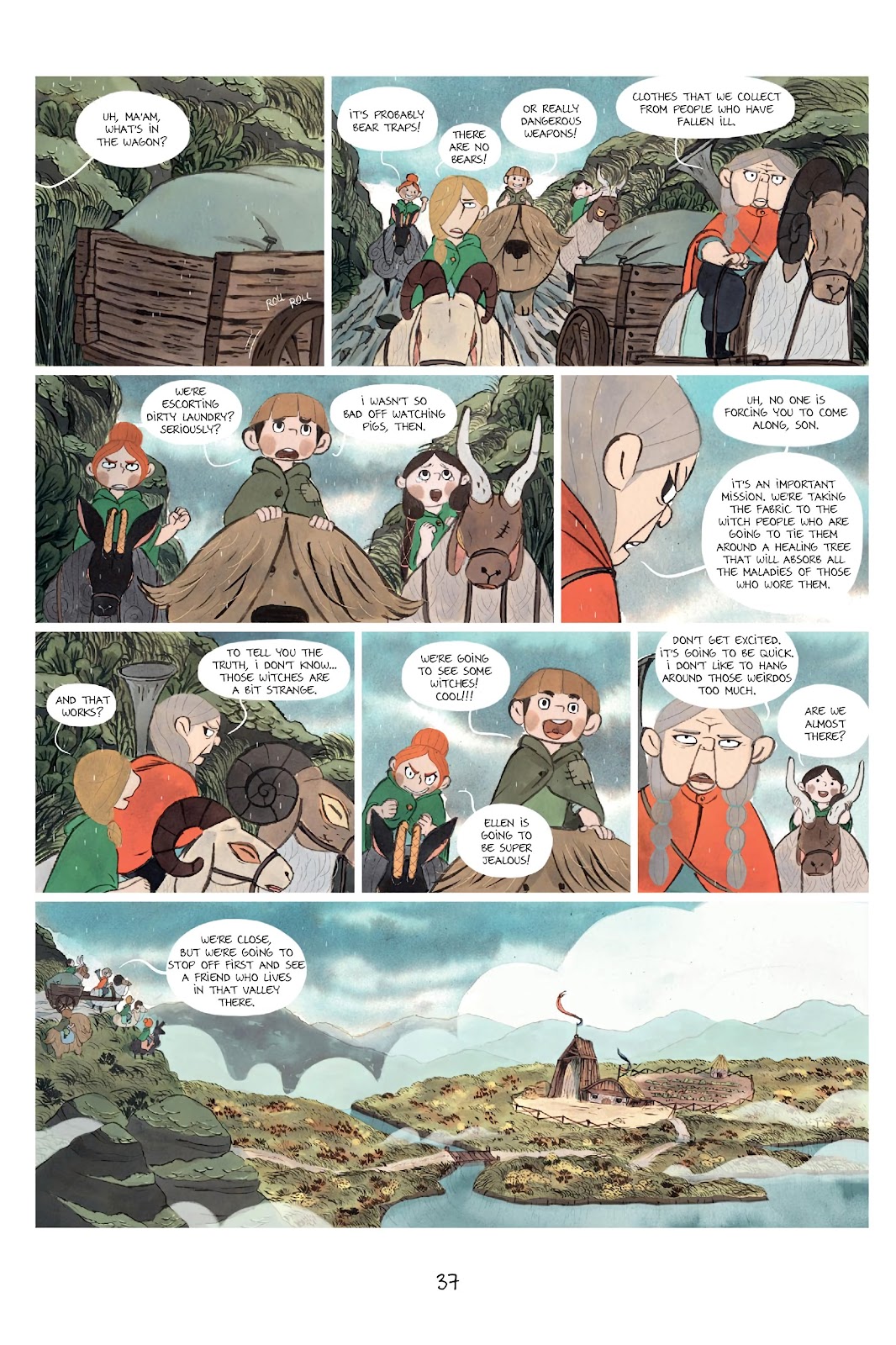 Shepherdess Warriors issue TPB - Page 38