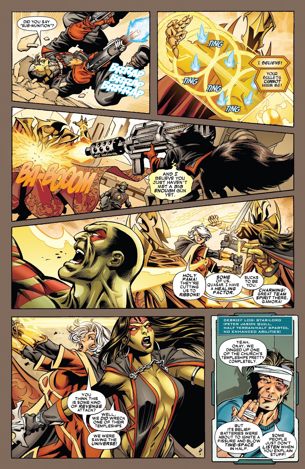 Guardians of the Galaxy Modern Era Epic Collection issue Somebodys Got To Do It (Part 1) - Page 147